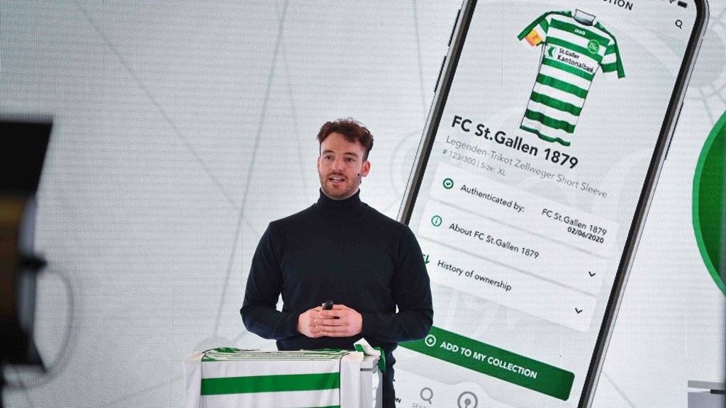 HSG start-up combines FCSG legend with blockchain technology